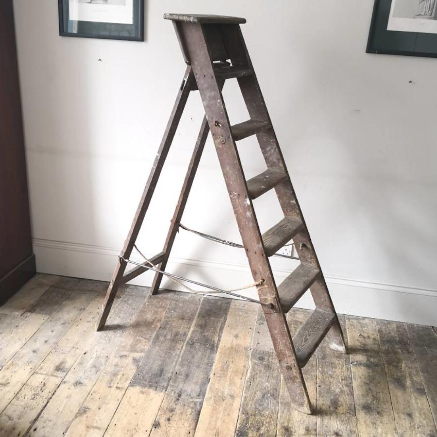 19th century step ladder