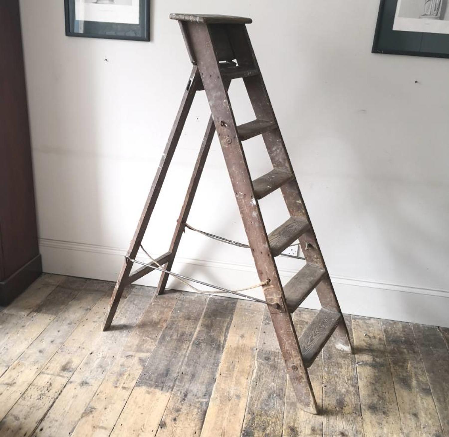 19th century step ladder
