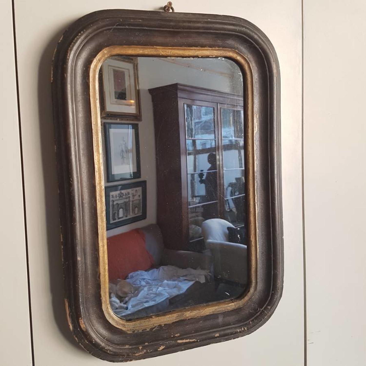 Small nineteenth century mirror