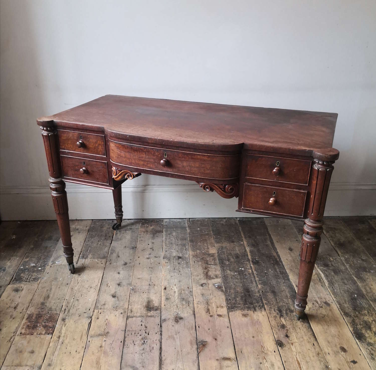 19th century writing/dressing table