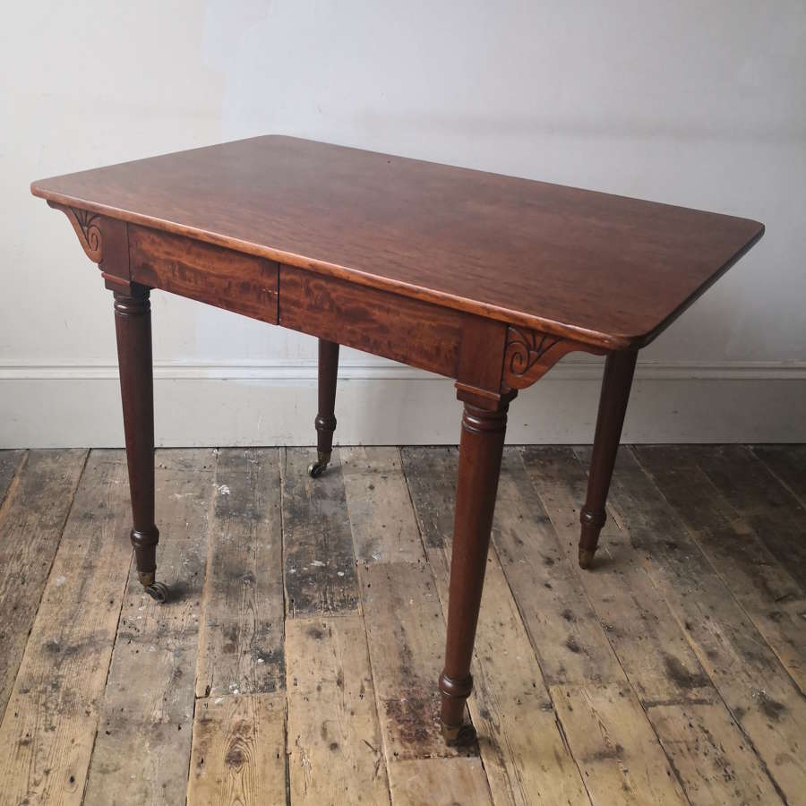 "plumb pudding" mahogany centre table attributed to Holland and sons
