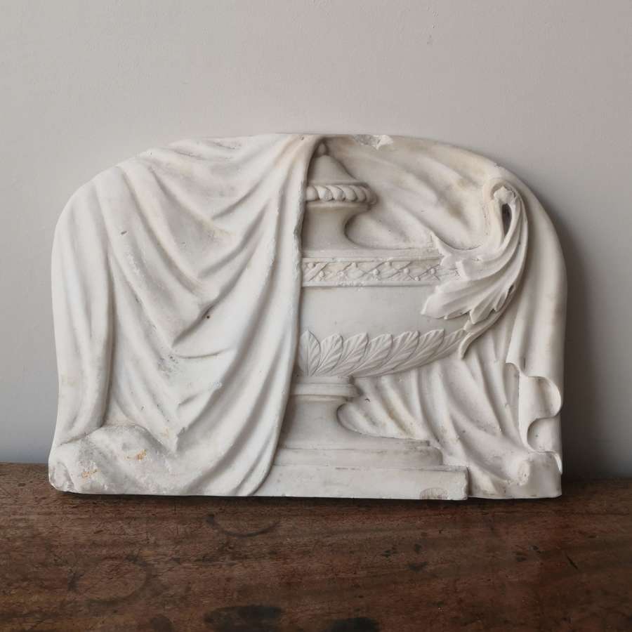 19th century funerary, monument, fragment