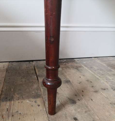 19th century two drawer centre table