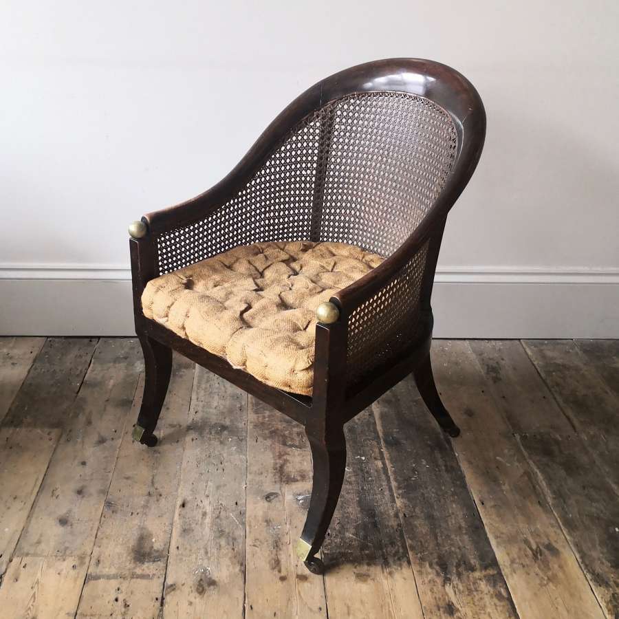 19th century bergere chair