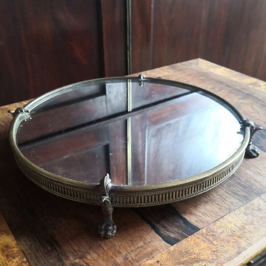 19th century table mirror centre piece