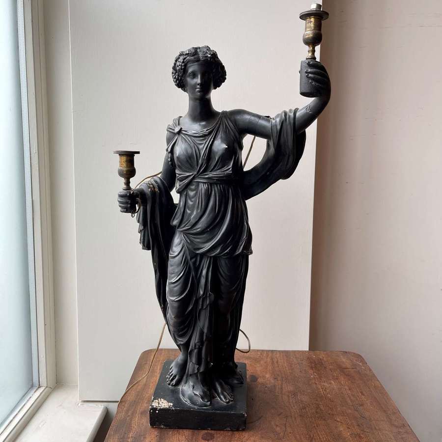 Figural lamp by R.Shout
