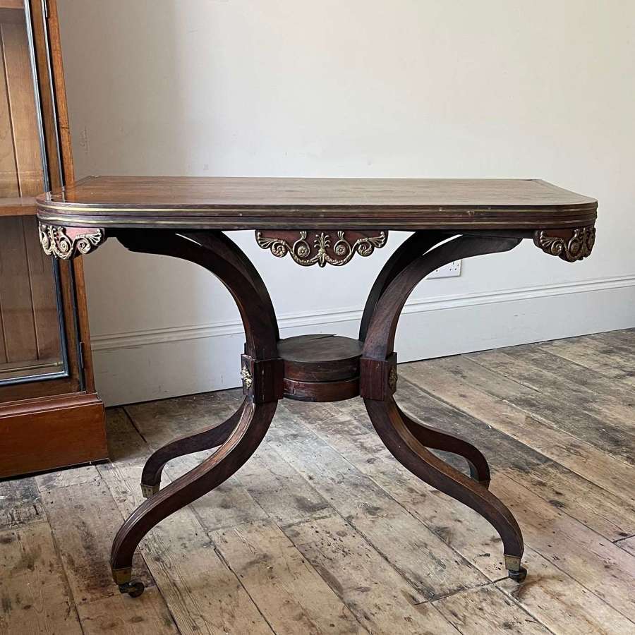 George Oakley card table