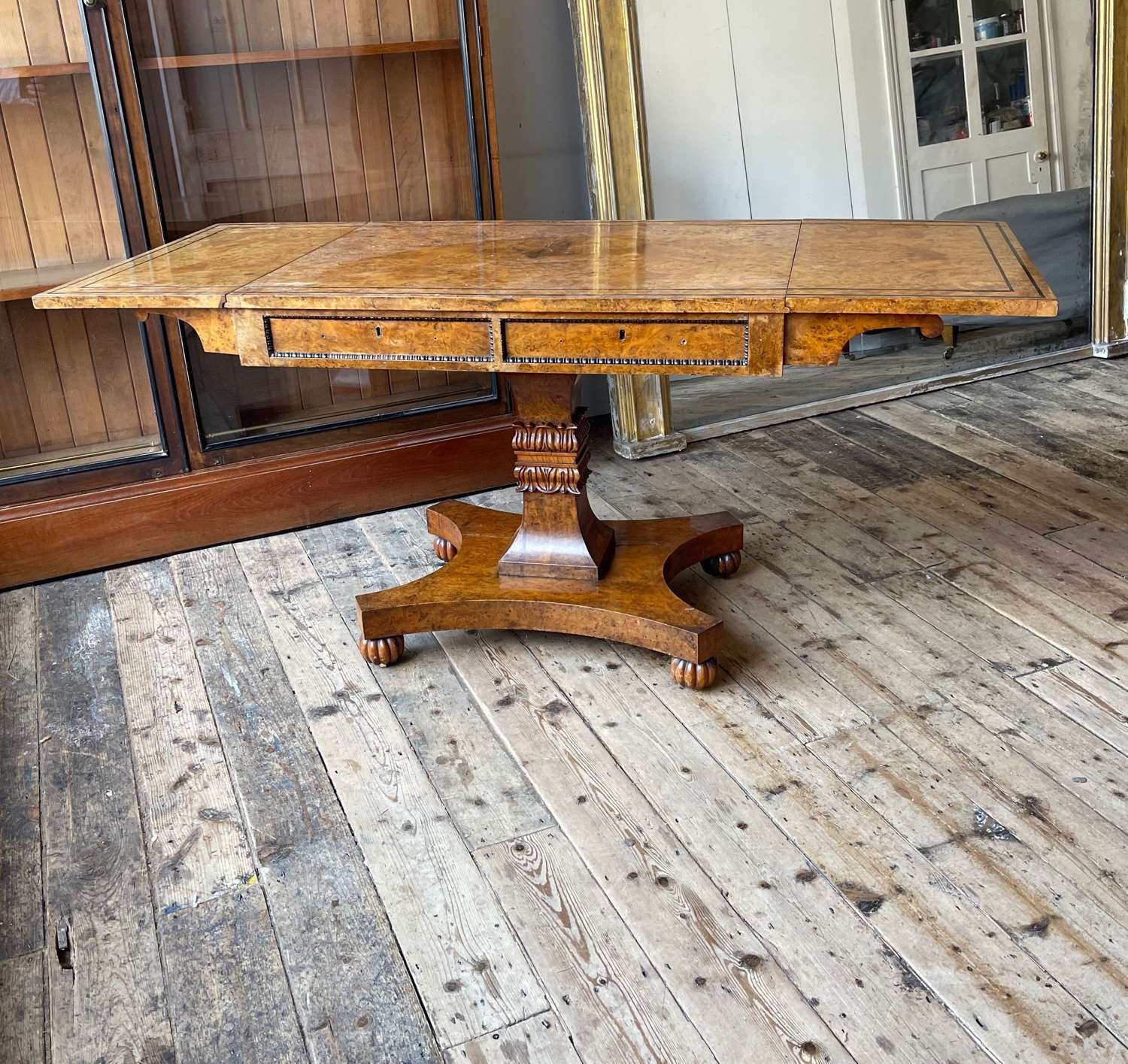 19th century centre table by William Trotter.