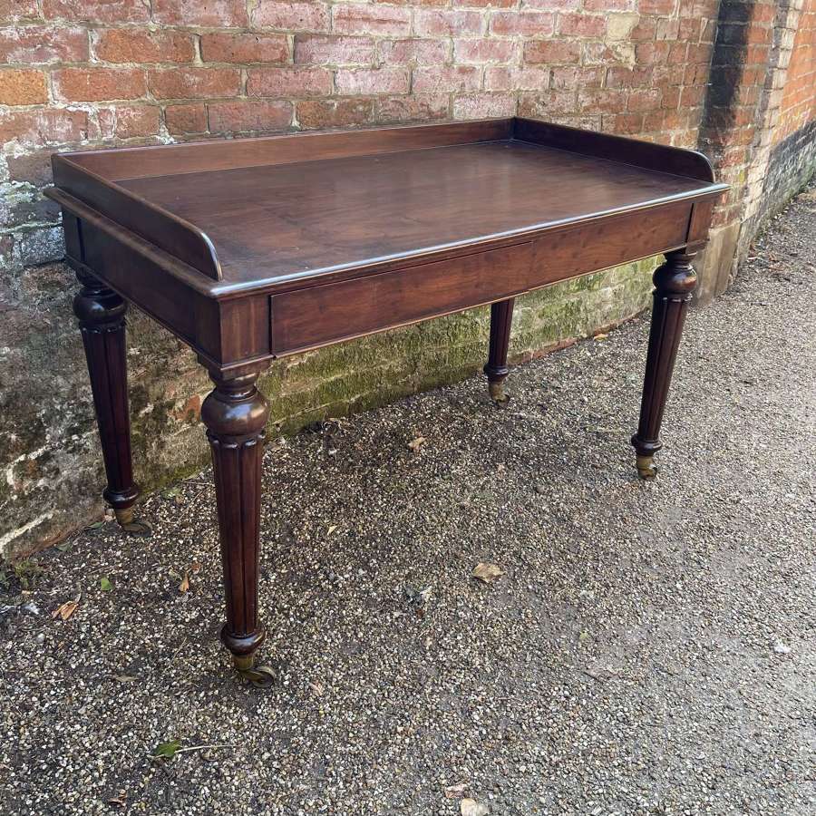 A William IV writing/dressing table