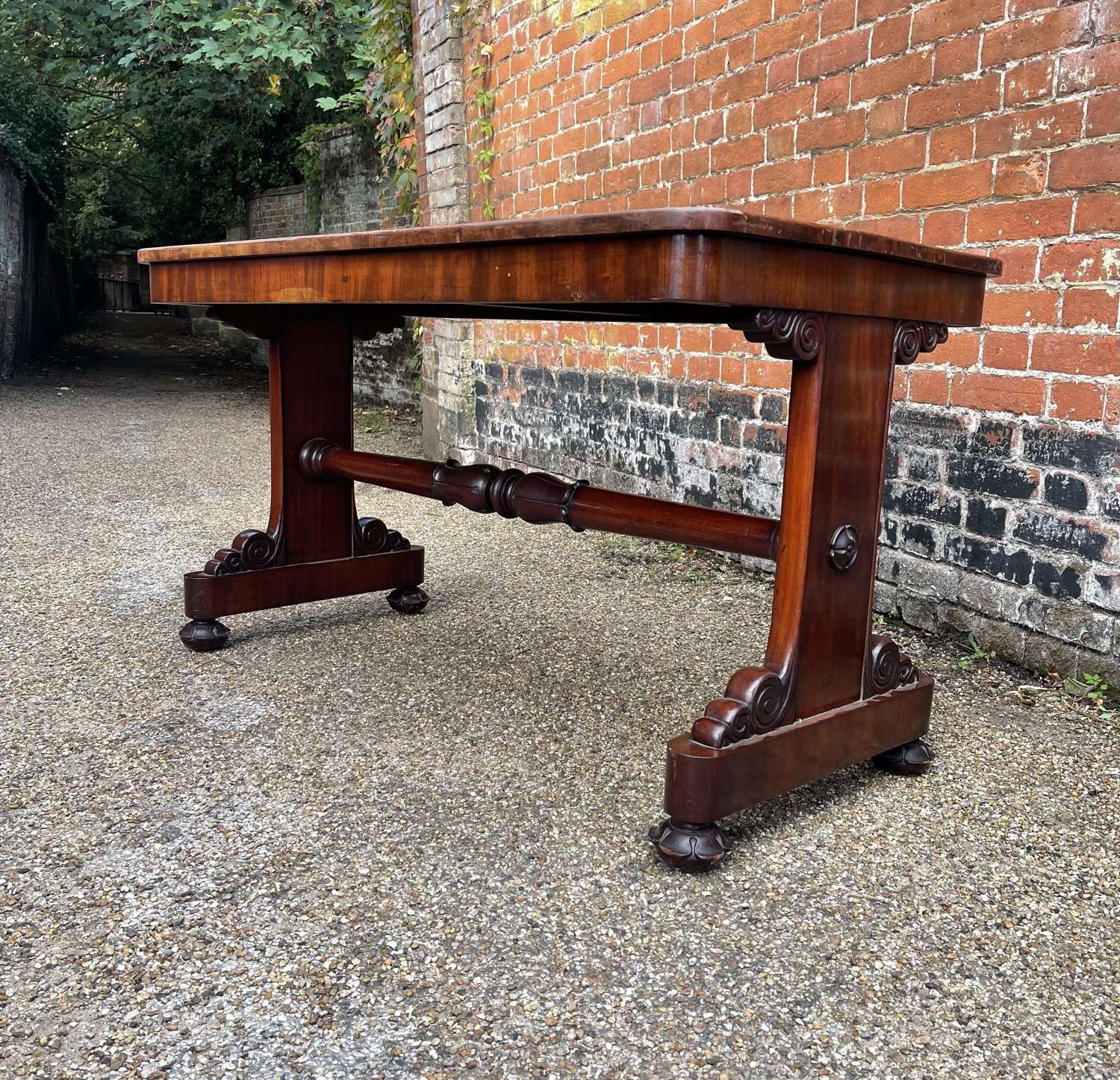 William IV library table