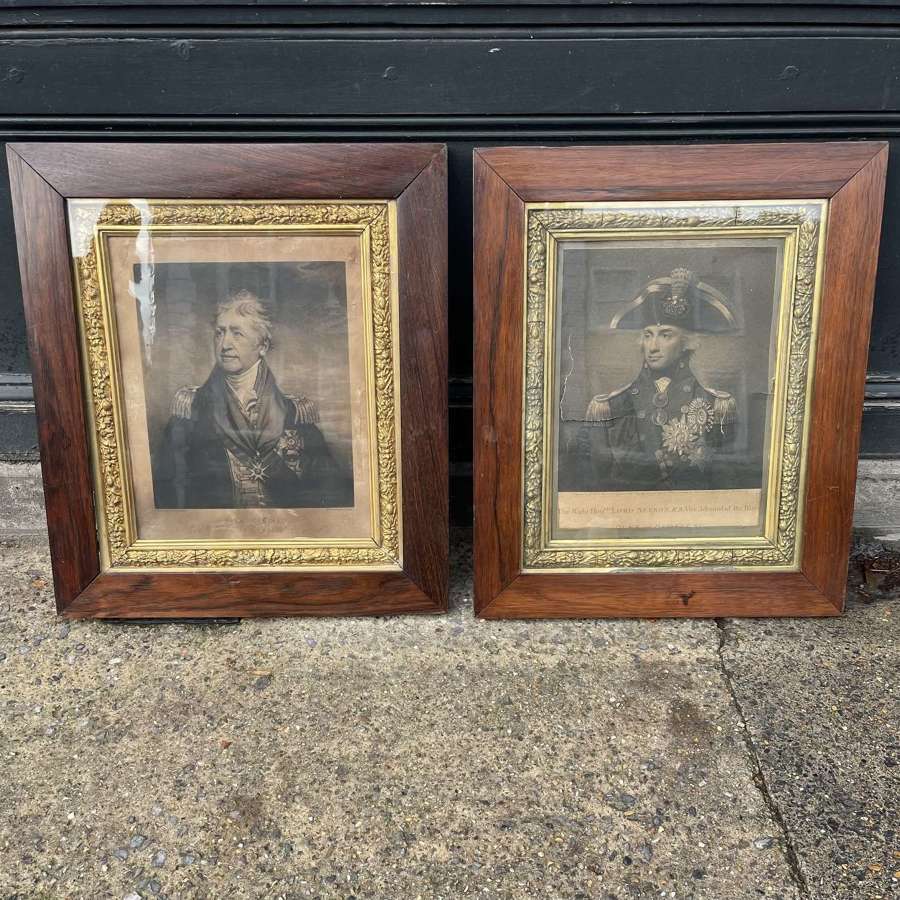 A pair of Regency frames