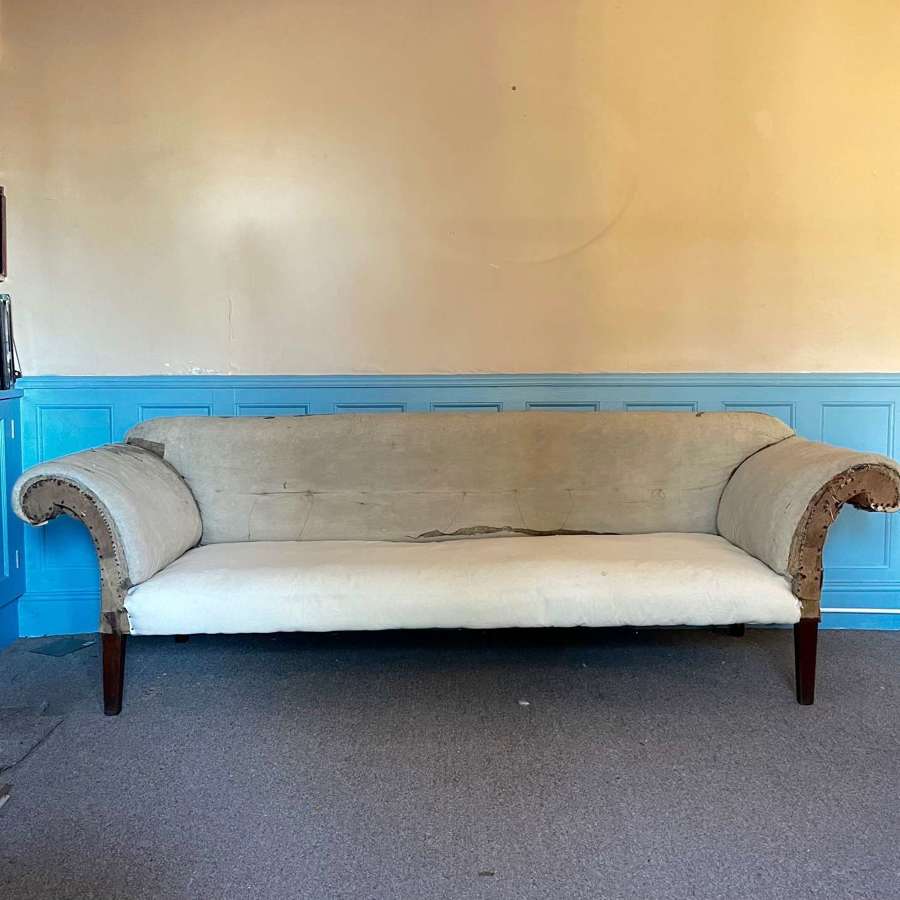 A 19th century sofa