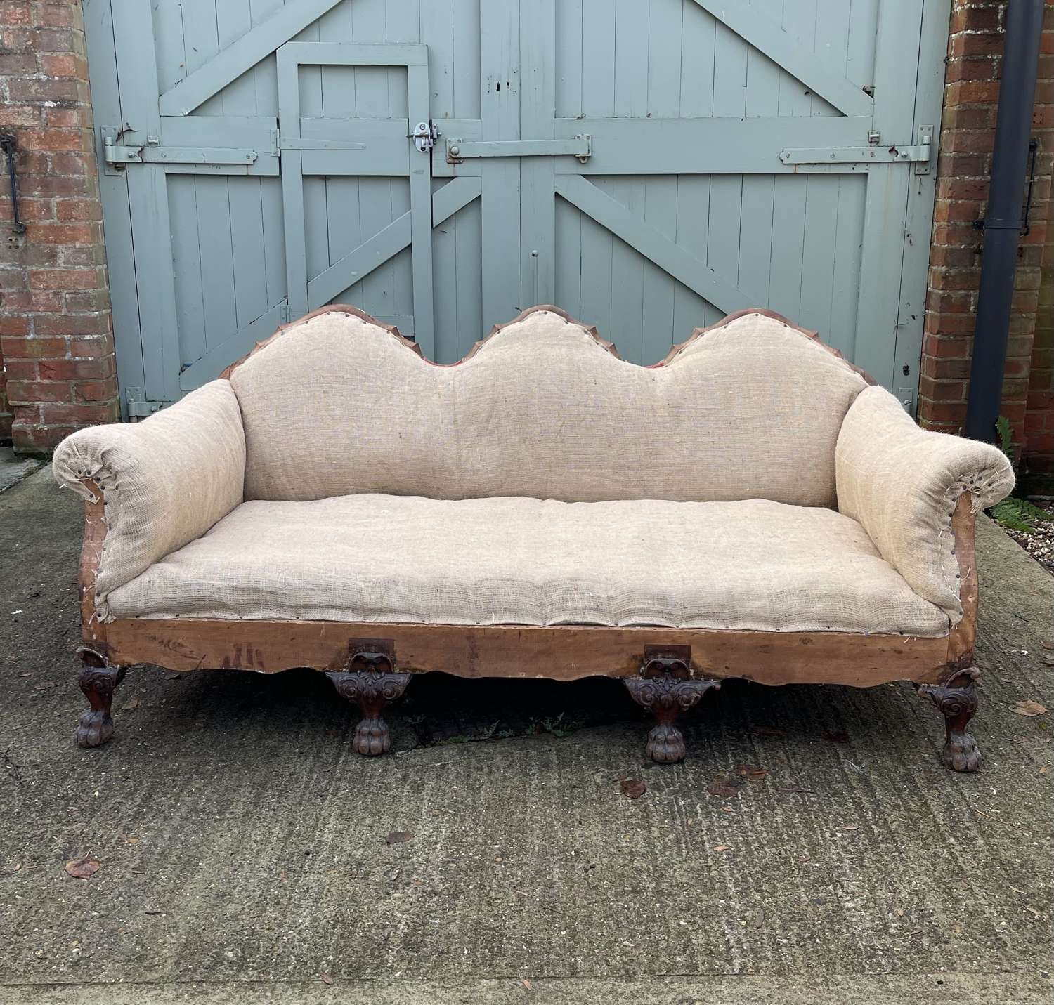 19th century country house sofa
