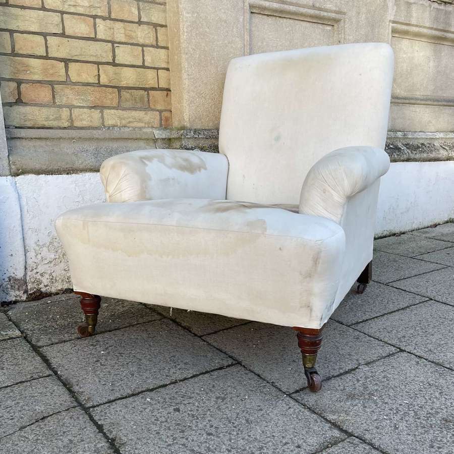 A 19th century club chair