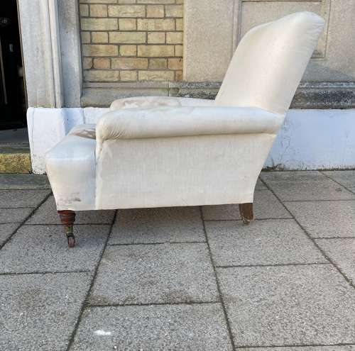 A 19th century club chair