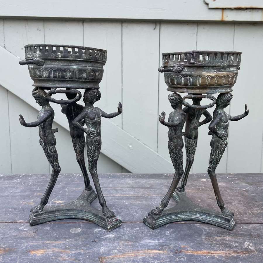 A pair of grand tour pastel burners