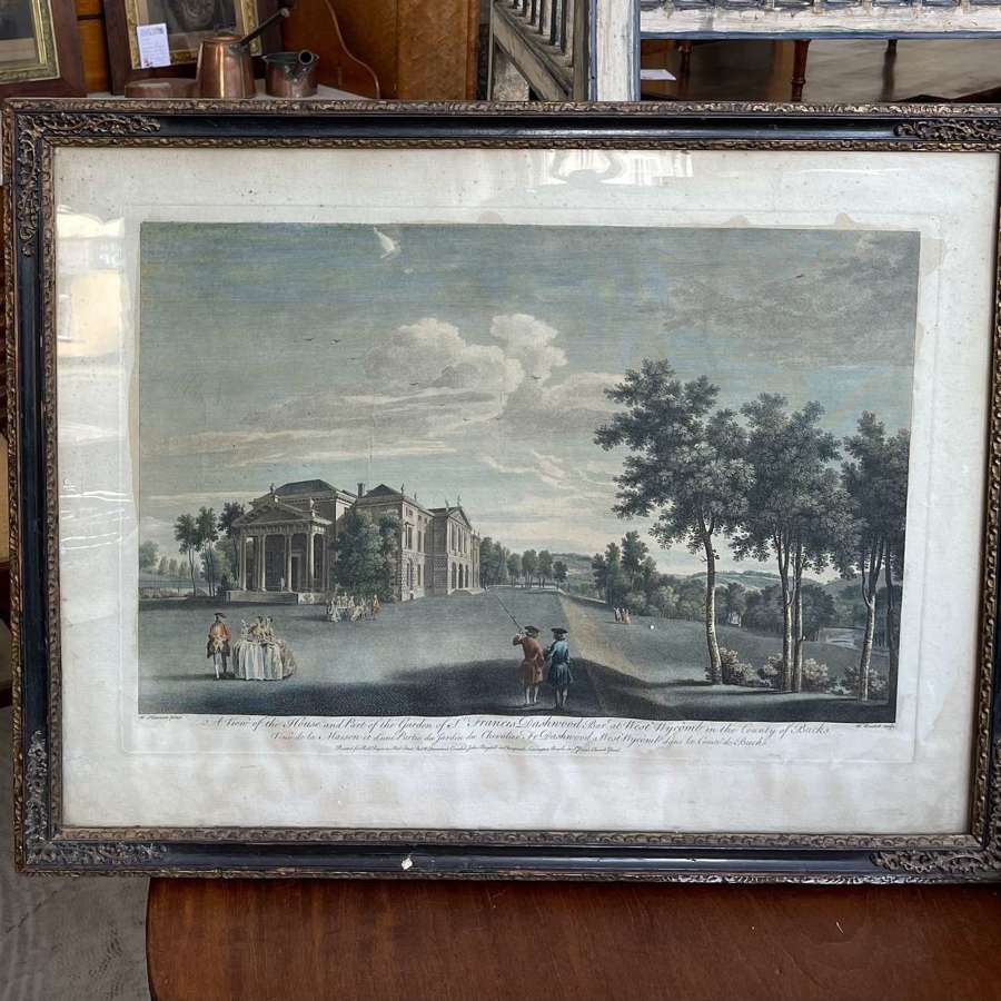 19th century engraving of West Wycomb