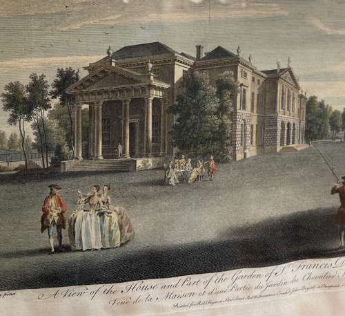 19th century engraving of West Wycomb