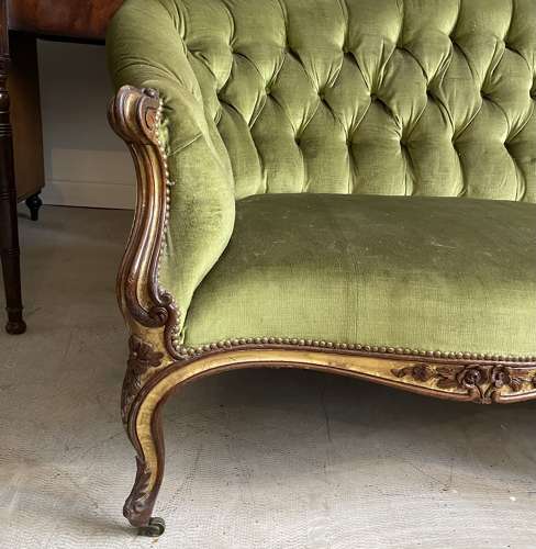 A 19th century English sofa