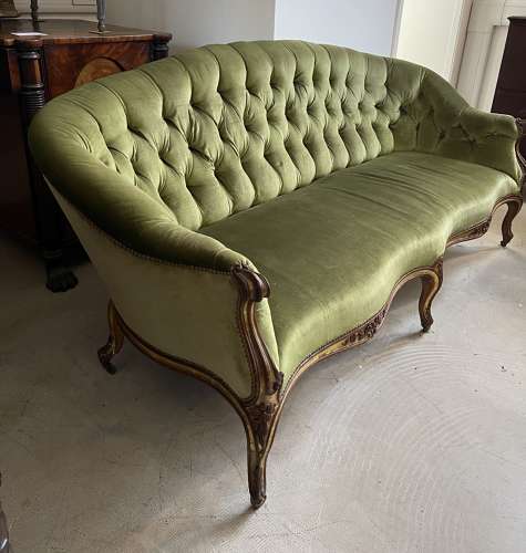 A 19th century English sofa