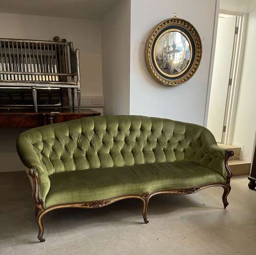 A 19th century English sofa
