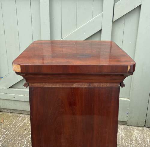 A pair of 19th century bedside cabinets