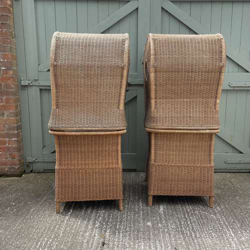 A pair of Dutch porters chairs