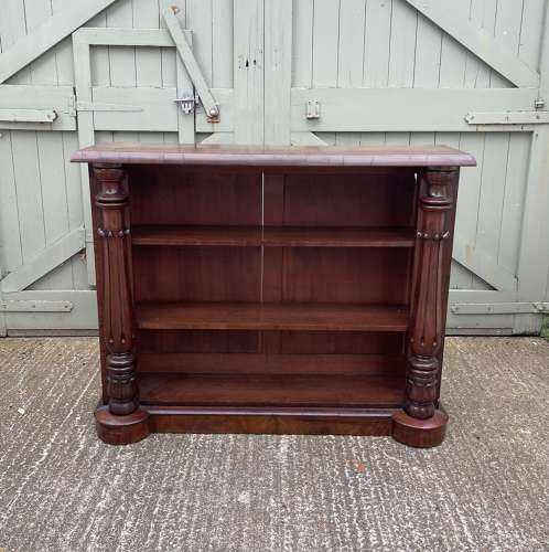 A William IV dwarf bookcase