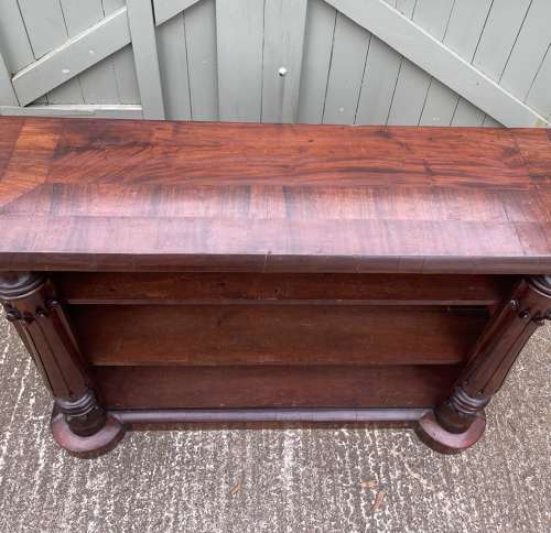 A William IV dwarf bookcase