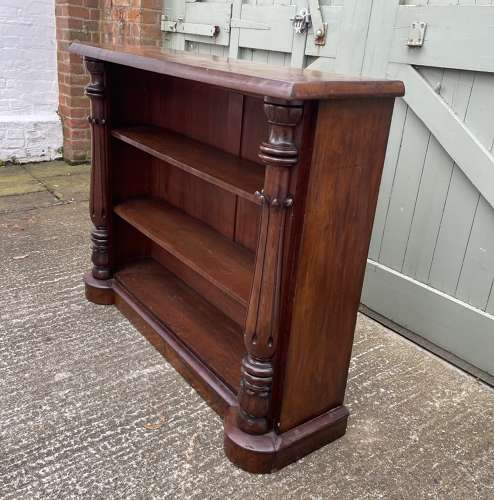 A William IV dwarf bookcase