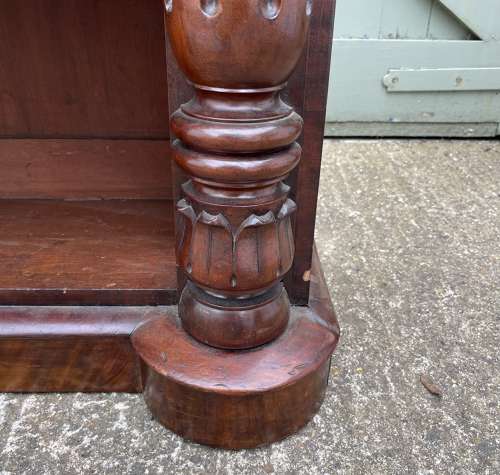 A William IV dwarf bookcase