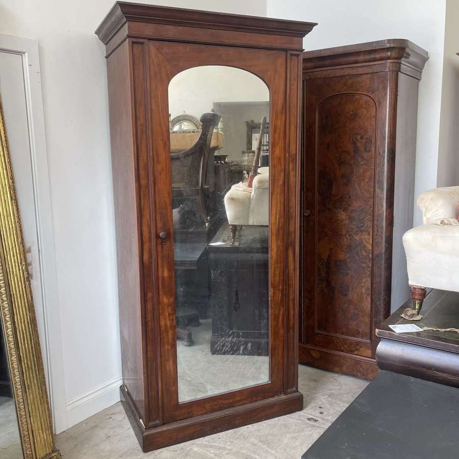 19th century slim wardrobe attributed to Gillows
