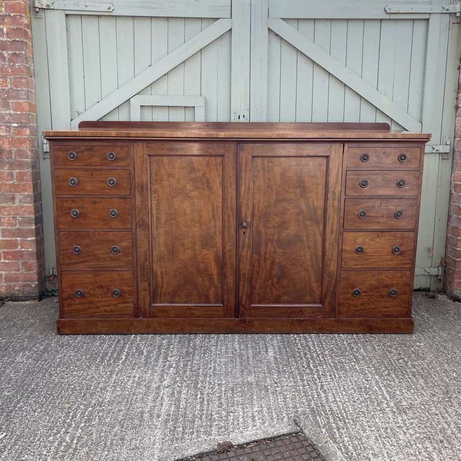 A 19th century press cupboard by Holland and sons