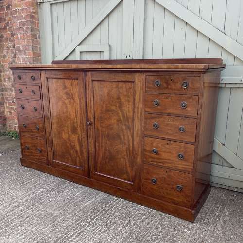 A 19th century press cupboard by Holland and sons