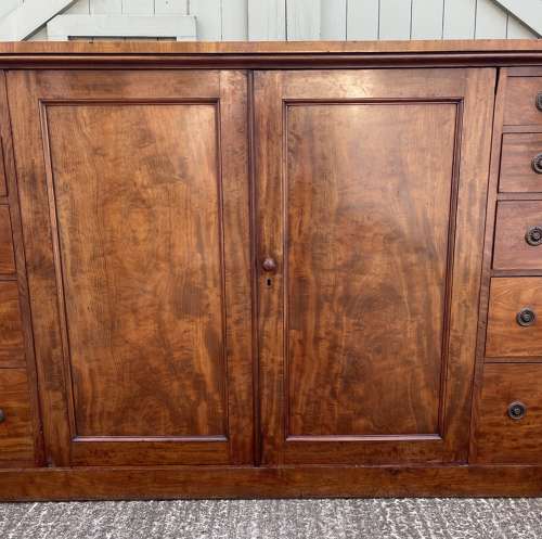 A 19th century press cupboard by Holland and sons