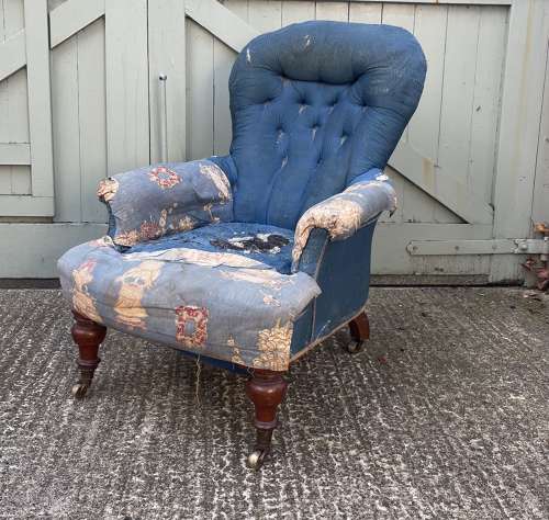 19th century armchair by Hindley and Sons