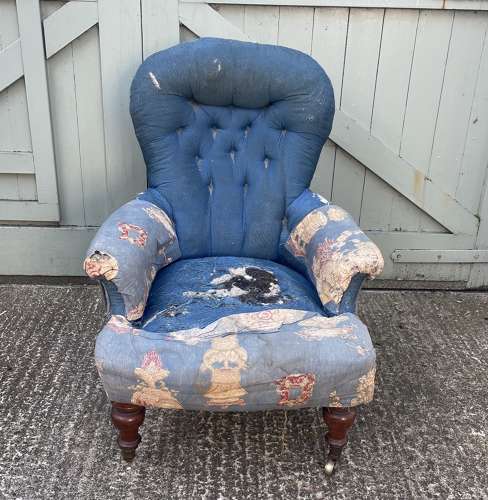19th century armchair by Hindley and Sons