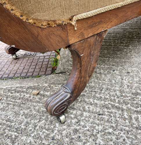 19th century rosewood chaises longues