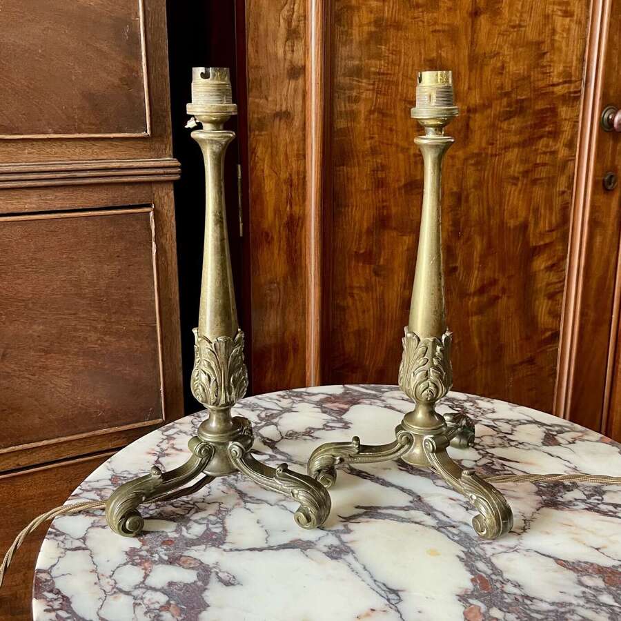 A pair of Neo Classical C20th lamps