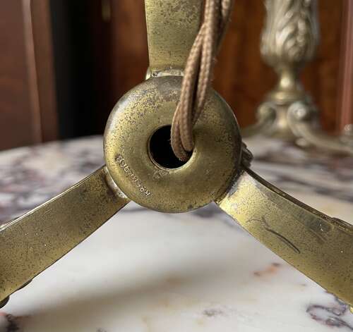 A pair of Neo Classical C20th lamps