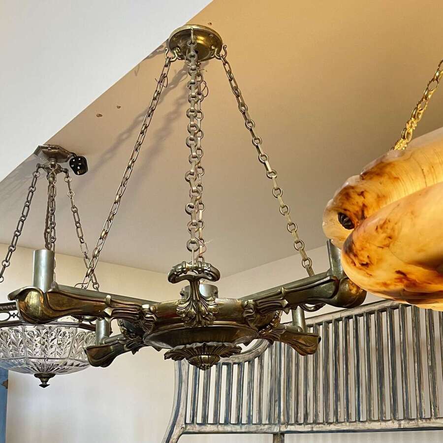 A George IV colza chandelier