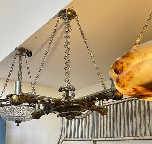 A George IV colza chandelier