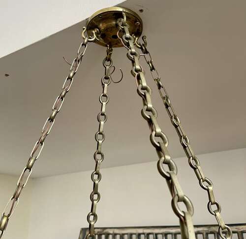 A George IV colza chandelier