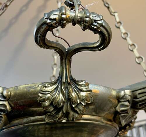 A George IV colza chandelier
