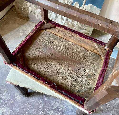 A pair of early 18th century stools
