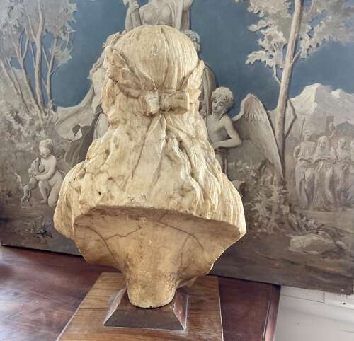 18th century, stone bust of Orpheus