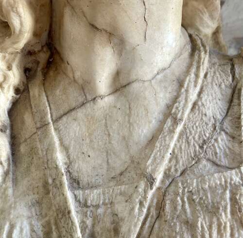 18th century, stone bust of Orpheus