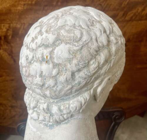 A 19th century plaster cast of the Capitoline Antinous