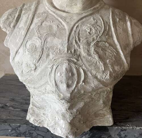 A plaster bust attributed to D.Brucciani & Co