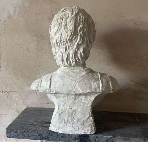 A plaster bust attributed to D.Brucciani & Co